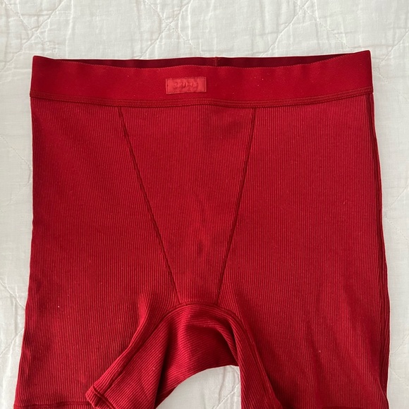 SKIMS Cotton Rib Tank & Boxer Set - Picture 3 of 4